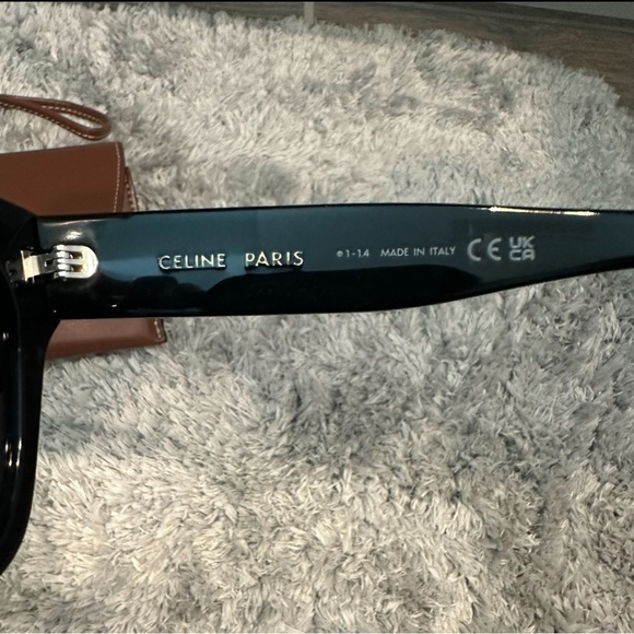 Celine Black Sunglasses with Brown Case main image 9